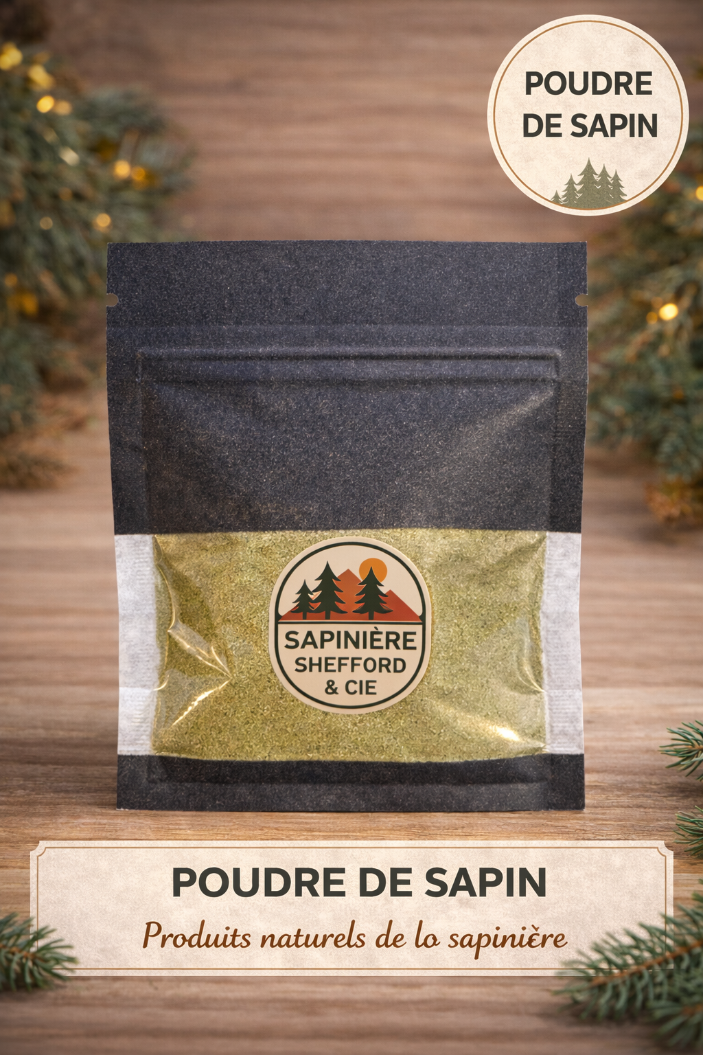 Poudre de sapin