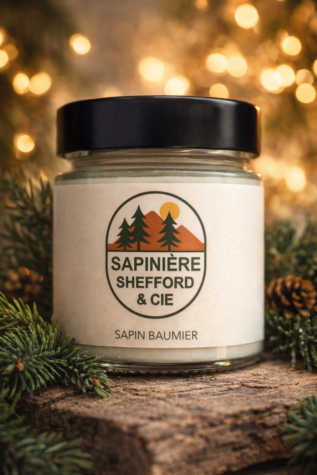 Chandelle de soya – Épinette | 212 ml